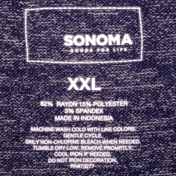 NEW Women's  Blue, Somona Top with Silver Medallion Size XXL - Picture 3 of 6